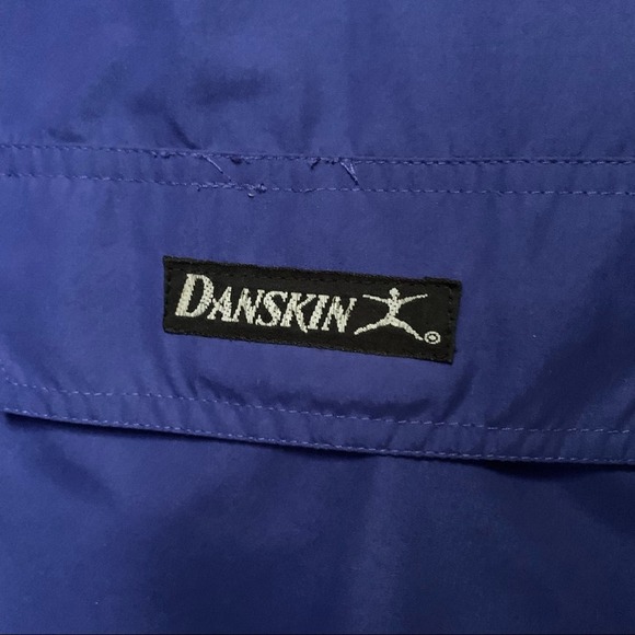 Danskin Relaxed Jacket Half Zip Purple Windbreaker Plus 1X 2X - Picture 7 of 7